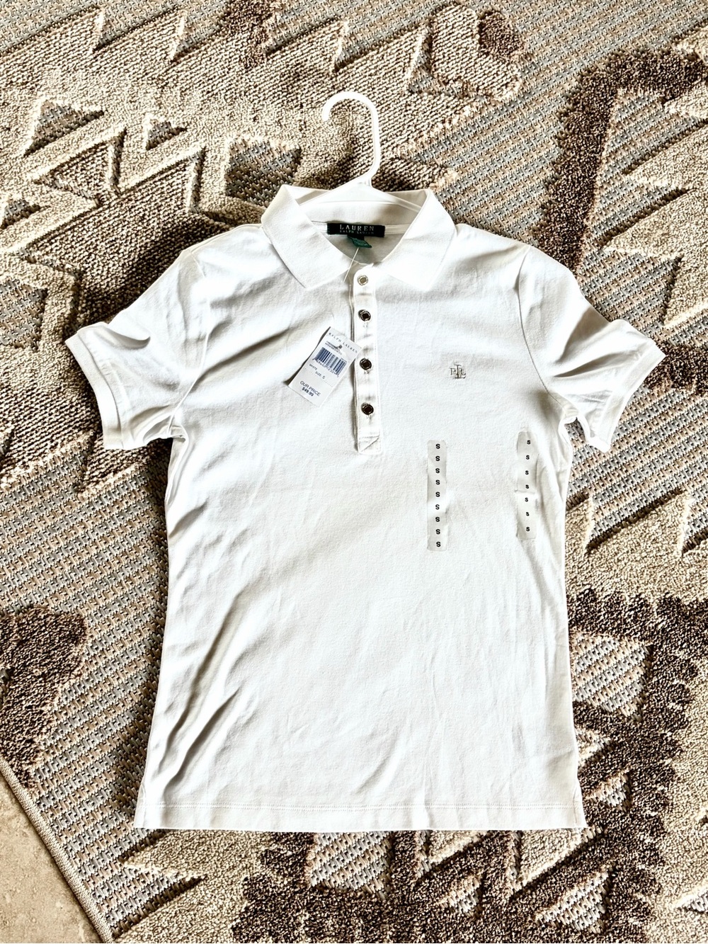 Ralph Lauren NWT White Short-Sleeve Polo Shirt